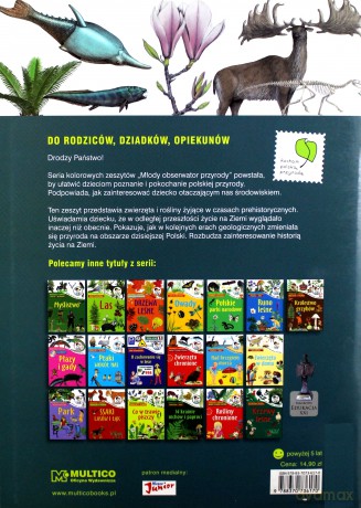 Młody Obserwator Przyrody Dinozaury [KSIĄŻKA]