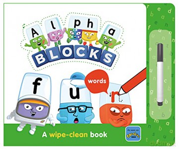 Alphablocks Words: A Wipe-Clean Book - Sweet Cherry Publishing [KSIĄŻKA]
