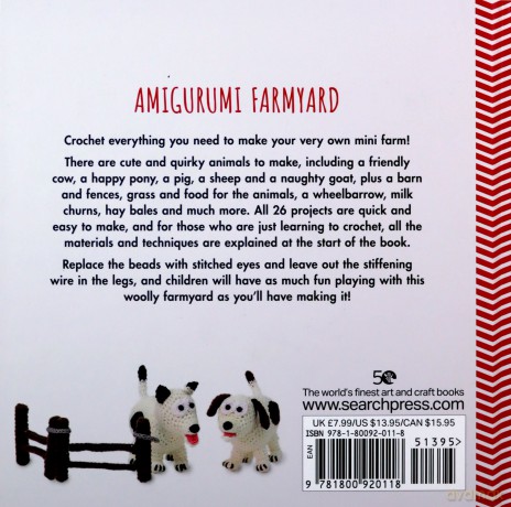 Amigurumi Farmyard: Over 20 cute crochet patterns to make your own mini farm! - Josefine Bjorn Knudsen [KSIĄŻKA]