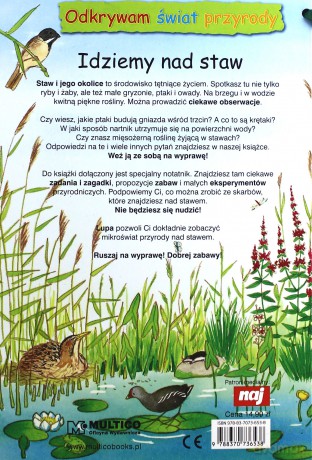 Idziemy Nad Staw Odkrywam Świat Przyrody [KSIĄŻKA]