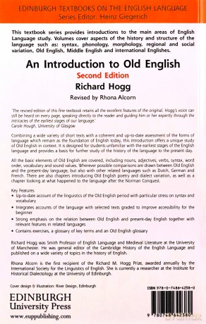 An Introduction to Old English (Edinburgh Textbooks on the English Language) - Richard Hogg [KSIĄŻKA]