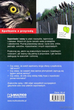 Sowy I Ptaki Szponiaste - Felix Heintzenberg [KSIĄŻKA]