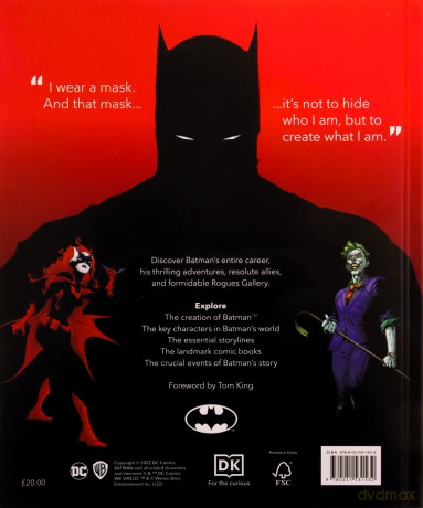 Batman The Ultimate Guide New Edition - Matthew K. Manning [KSIĄŻKA]