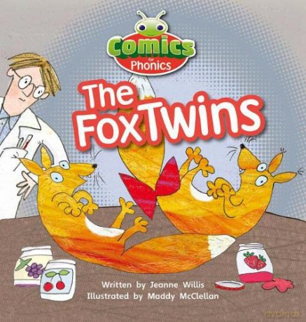 Bug Club Comics for Phonics Reception Phase 2 Set 06 The Red Fox Twins - Jeanne Willis [KSIĄŻKA]