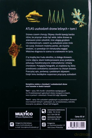 Atlas Uszkodzeń Drzew Leśnych Tom I (twarda) - Günter Hartmann, Franz Nienhaus, Heinz Butin [KSIĄŻKA]