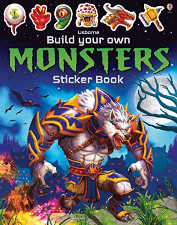 Build Your Own Monsters Sticker Book (Build Your Own Sticker Book): 1 - Simon Tudhope [KSIĄŻKA]