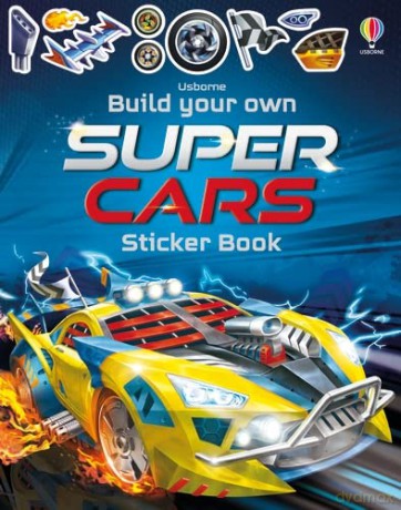 Build Your Own Supercars Sticker Book (Build Your Own Sticker Book): 1 - Tudhope Simon [KSIĄŻKA]
