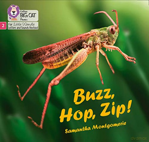 Buzz, Hop, Zip!: Phase 2 (Big Cat Phonics for Little Wandle Letters and Sounds Revised) - Samantha Montgomerie [KSIĄŻKA]