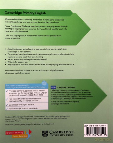 Cambridge Primary English Workbook 4 with Digital Access (1 Year) - Sally Burt [KSIĄŻKA]