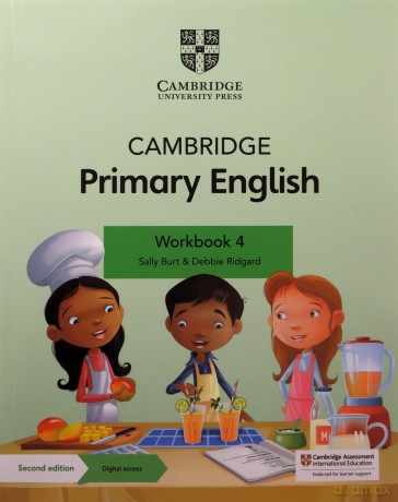 Cambridge Primary English Workbook 4 with Digital Access (1 Year) - Sally Burt [KSIĄŻKA]