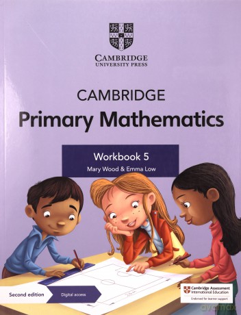 Cambridge Primary Mathematics Workbook 5 with Digital Access (1 Year) (Cambridge Primary Maths) - Mary Wood [KSIĄŻKA]