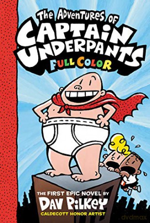Captain Underpants: The Adventures of Captain Underpants Colour Edition: Volume 1 - Dav Pilkey [KSIĄŻKA]