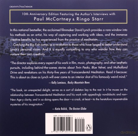 Catching the Big Fish: Meditation, Consciousness, and Creativity - David Lynch [KSIĄŻKA]