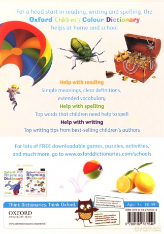 Children's Colour Dictionary Pb - Oxford [KSIĄŻKA]