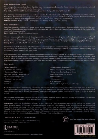 Cinematography: Theory and Practice: For Cinematographers and Directors - Blain Brown [KSIĄŻKA]