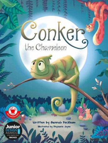 Conker the chameleon [KSIĄŻKA]