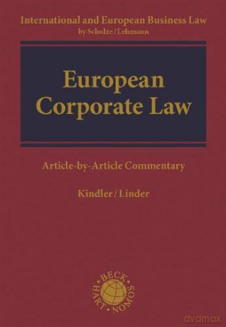 Corporate Law: A Commentary: Article-by-Article Commentary - Peter Kindler [KSIĄŻKA]