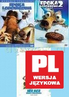 Epoka lodowcowa Trylogia pakiet [3DVD]