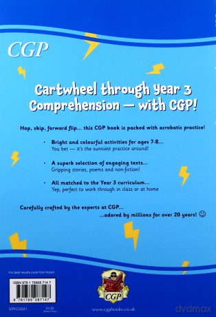 English Comprehension Activity Book for Ages 7-8 (Year 3) (CGP Primary Fun) [KSIĄŻKA]