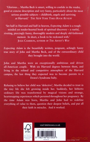 Expecting Adam: A true story of birth, transformation and unconditional love - Martha Beck [KSIĄŻKA]