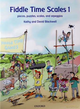 Fiddle Time Scales 1: Pieces, puzzles, scales, and arpeggios - Kathy Blackwell [KSIĄŻKA]