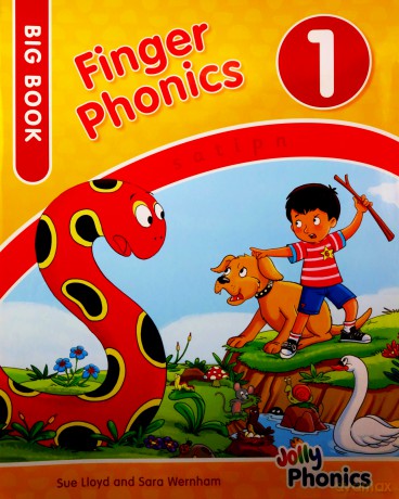 Finger Phonics Big Books 1-7: in Precursive Letters (British English edition) - Sue Lloyd [KSIĄŻKA]
