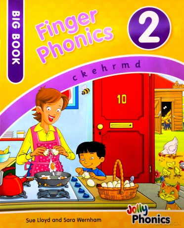 Finger Phonics Big Books 1-7: in Precursive Letters (British English edition) - Sue Lloyd [KSIĄŻKA]