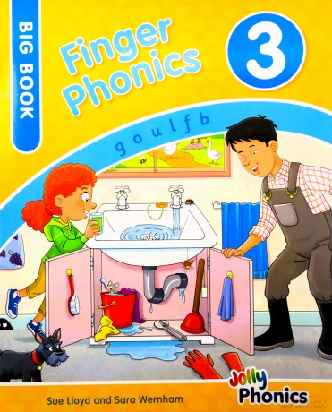 Finger Phonics Big Books 1-7: in Precursive Letters (British English edition) - Sue Lloyd [KSIĄŻKA]