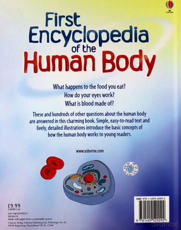First Encyclopedia of the Human Body (Usborne First Encyclopedias): 1 - Fiona Chandler [KSIĄŻKA]