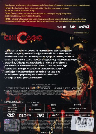Chicago (Filmbox) (digipack) [DVD]