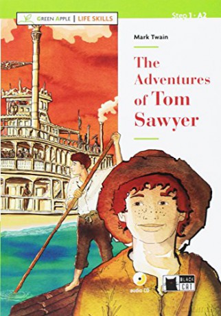 Green Apple - Life Skills: The Adventures of Tom Sawyer + CD + App + DeA LINK - Gina D B Clemen [KSIĄŻKA]