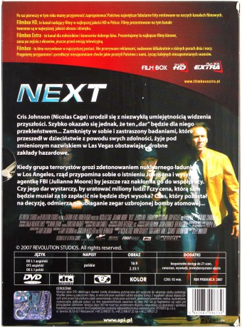 Next (Filmbox) [DVD]