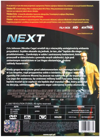 Next (Filmbox) [DVD]