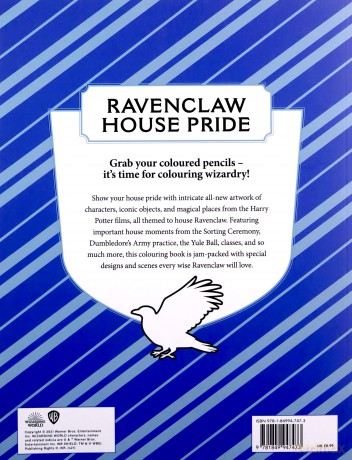 Harry Potter: Ravenclaw House Pride: The Official Colouring Book [KSIĄŻKA]