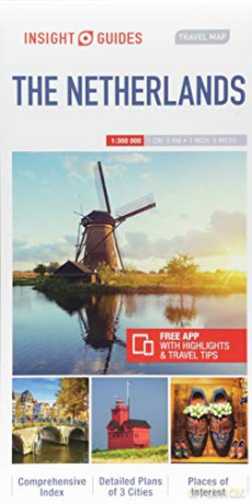 Insight Guides Travel Map Netherlands (Insight Travel Maps) - Insight Guides [KSIĄŻKA]