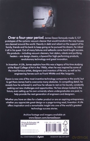 Invention: A Life - James Dyson [KSIĄŻKA]