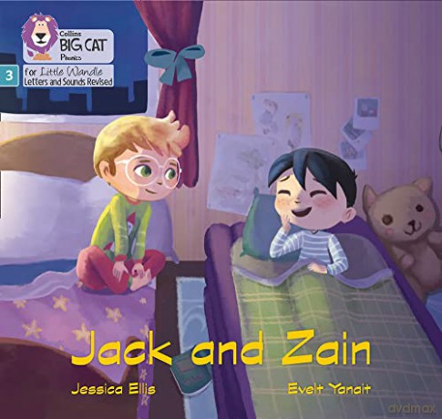 Jack and Zain: Phase 3 (Big Cat Phonics for Little Wandle Letters and Sounds Revised) - Jessica Ellis [KSIĄŻKA]