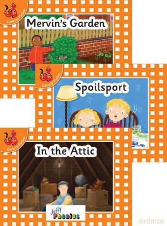 Jolly Phonics Orange Level Readers Set 7: in Precursive Letters (British English edition) (Orange Readers) - Louise Van-Pottelsberghe [KSIĄŻKA]