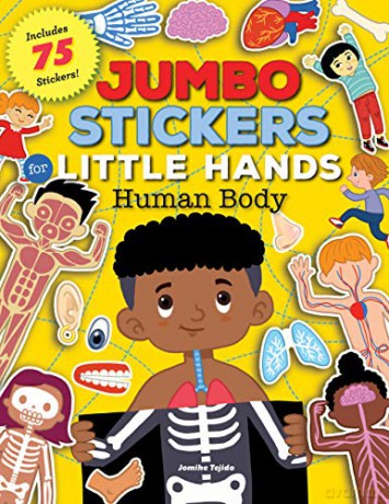 Jumbo Stickers for Little Hands: Human Body: Includes 75 Stickers (1) - Jomike Tejido [KSIĄŻKA]