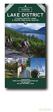 Lake District: Cycling Country Lanes (Goldeneye Cyclinguides) - Al Churcher [KSIĄŻKA]