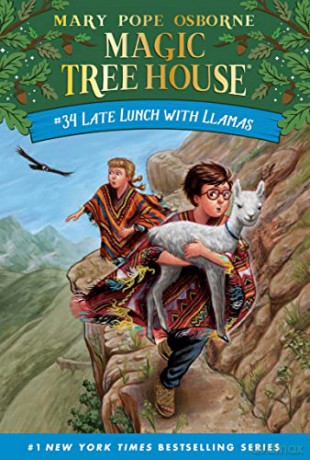 Late Lunch with Llamas (Magic Tree House) - Mary Pope Osborne [KSIĄŻKA]