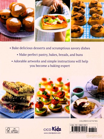 Learn to Bake: 35 easy and fun recipes for children aged 7 years + (Cico Kidz) - Susan Akass [KSIĄŻKA]
