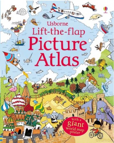 Lift the Flap Atlas: 1 (See Inside) - Alex Frith [KSIĄŻKA]