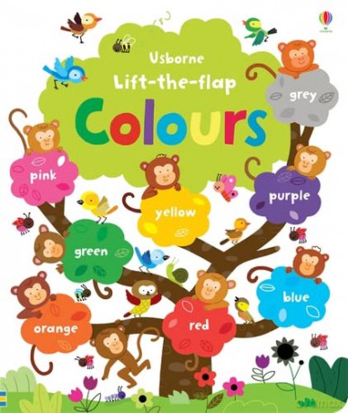 Lift the Flap Colours Book (Usborne Lift-the-Flap-Books): 1 (Young Lift-the-flap) - Felicity Brooks [KSIĄŻKA]