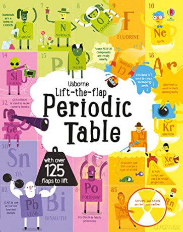 Lift the Flap Periodic Table (See Inside) - Alice James [KSIĄŻKA]