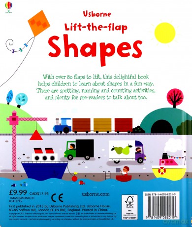 Lift the Flap Shapes: 1 (Young Lift-the-flap) - Felicity Brooks [KSIĄŻKA]