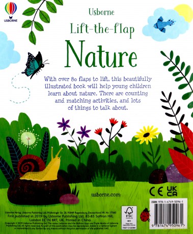 Lift-the-Flap Nature: 1 (Young Lift-the-flap) - Jessica Greenwell [KSIĄŻKA]
