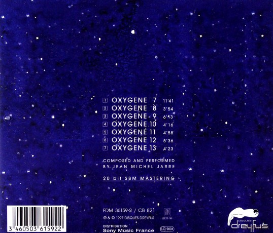 Jean Michel Jarre: Oxygene 7-13 [CD]