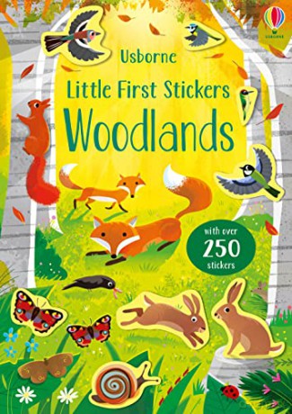 Little First Stickers Woodlands: 1 - Caroline Young [KSIĄŻKA]