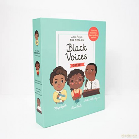 Little People, BIG DREAMS: Black Voices: 3 books from the best-selling series! Maya Angelou - Rosa Parks - Martin Luther King Jr. - Maria Isabel Sanchez Vegara [KSIĄŻKA]